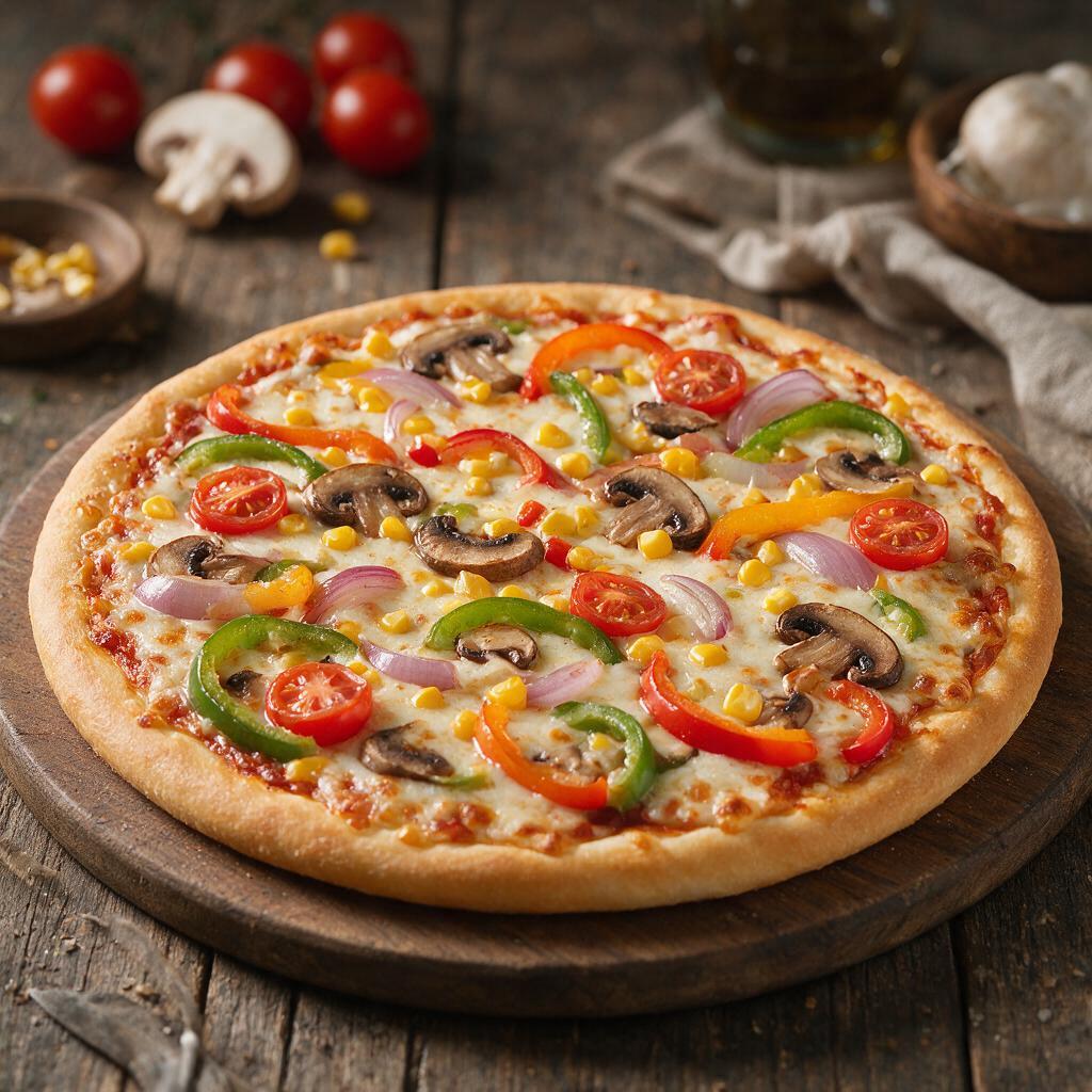 3. Pizza Vegetarisch