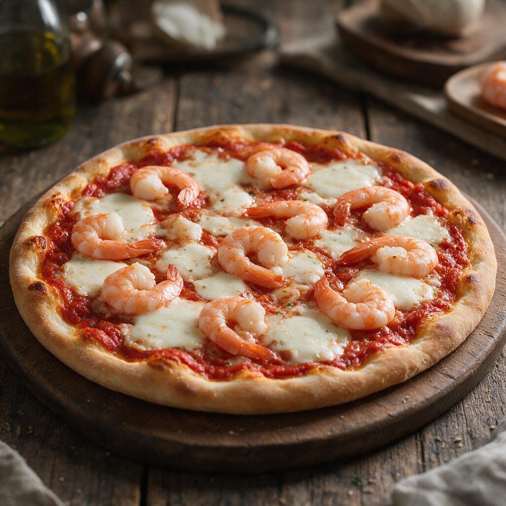8. Pizza Krabben