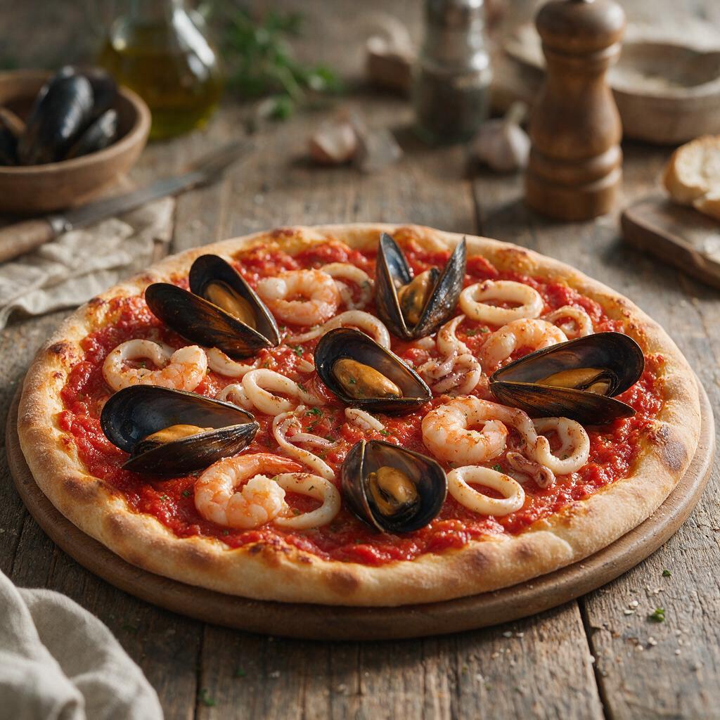 17. Pizza Meeresfrüchte