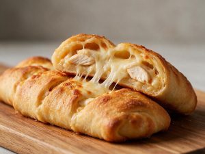 23. Pizzabrötchen Hähnchenbrust